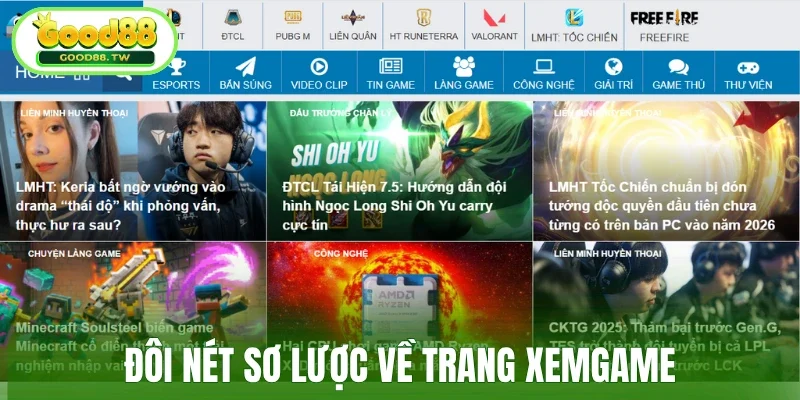 Đôi nét về trang đánh giá Xemgame