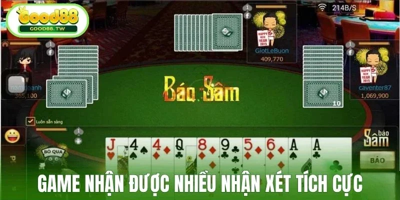 Game tại Good88 nhận được nhiều nhận xét tích cực