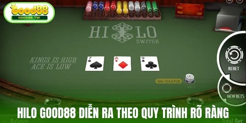 Hilo Good88 diễn ra theo quy trình rõ ràng