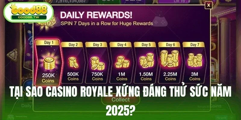 Tại sao Casino Royale xứng đáng thử sức năm 2025?